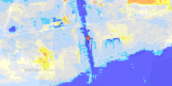 Ekstrem regn på Ørvadsvej 126