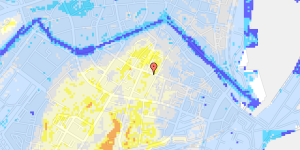 Ekstrem regn på Østergade 12, 3. 2