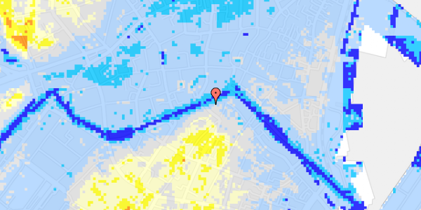 Ekstrem regn på Åboulevarden 45, 4. mf