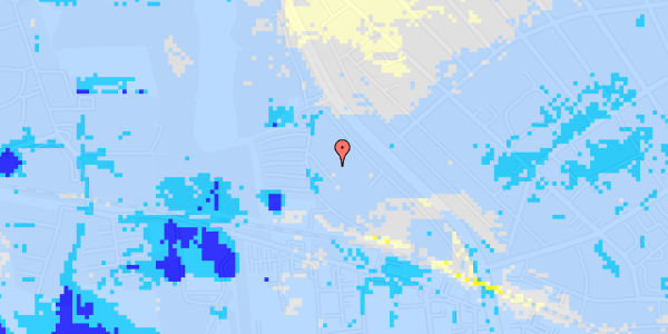 Ekstrem regn på Åbyhøjgård 21, st. th