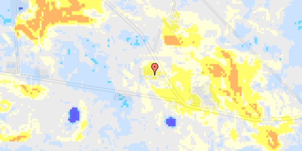 Ekstrem regn på Bromøllevej 1