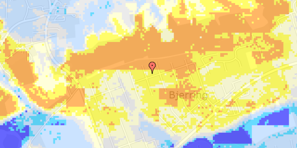 Ekstrem regn på Brorsonsvej 28