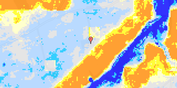 Ekstrem regn på Elsborgvej 80