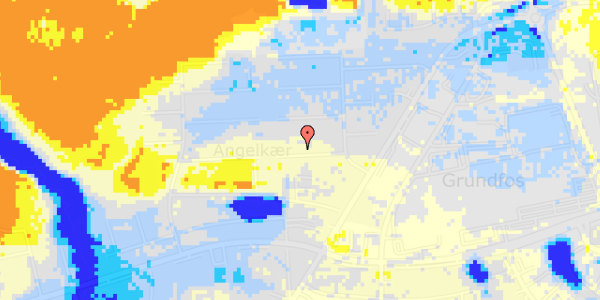 Ekstrem regn på Hedevej 10