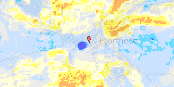 Ekstrem regn på Hjorthedevej 28A