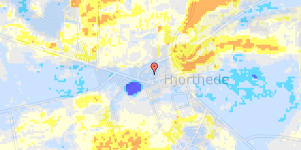 Ekstrem regn på Hjorthedevej 45