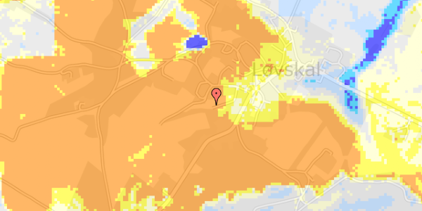 Ekstrem regn på Kildebakkevej 7