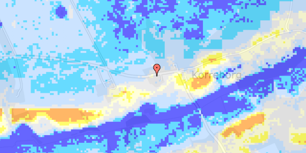 Ekstrem regn på Korreborgvej 29