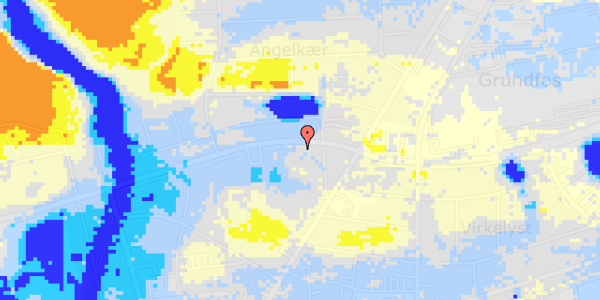 Ekstrem regn på Nordre Ringvej 7