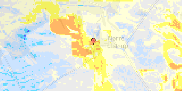 Ekstrem regn på Nr. Tulstrup 18