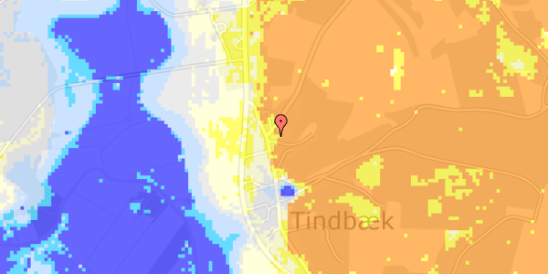 Ekstrem regn på Nøragervej 2