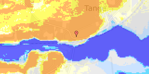 Ekstrem regn på Nørrehedevej 4