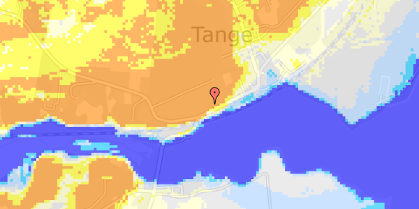 Ekstrem regn på Nørrehedevej 18