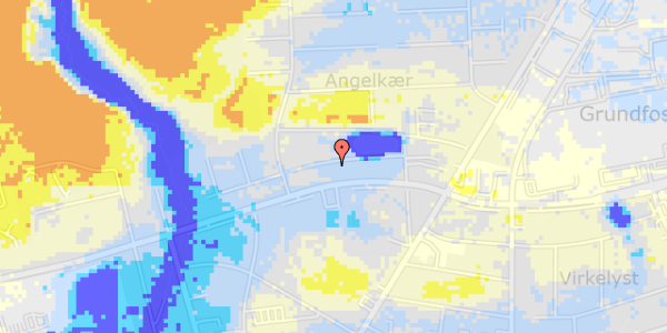 Ekstrem regn på Suravej 15