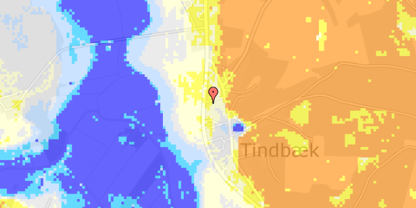 Ekstrem regn på Tindbækvej 49