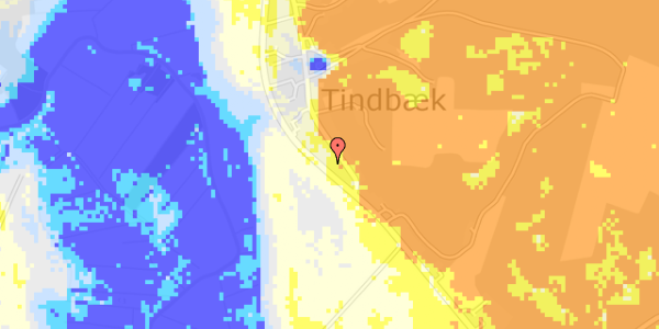 Ekstrem regn på Tindbækvej 71