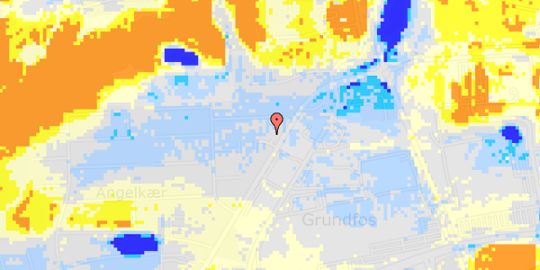 Ekstrem regn på Tranebærvej 4