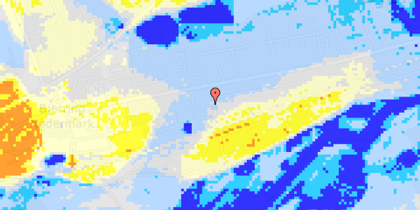 Ekstrem regn på Vestermarken 6