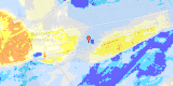 Ekstrem regn på Vestermarken 19