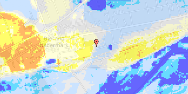 Ekstrem regn på Vestermarken 27