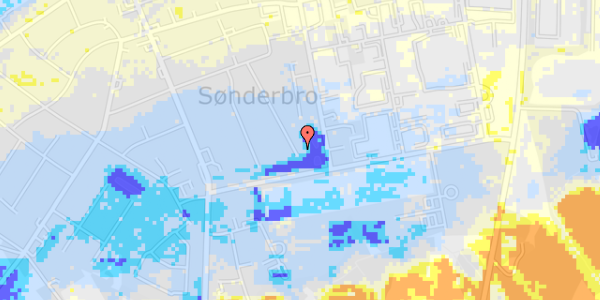 Ekstrem regn på Vibevej 19