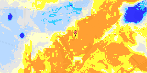 Ekstrem regn på Vindumvej 29