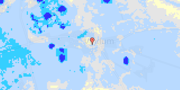 Ekstrem regn på Vindumvej 68