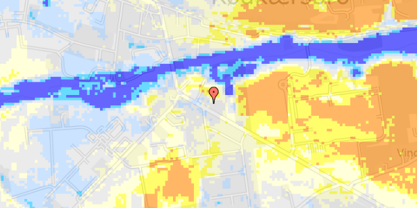 Ekstrem regn på Århusvej 7