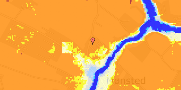 Ekstrem regn på Bryrupvej 8