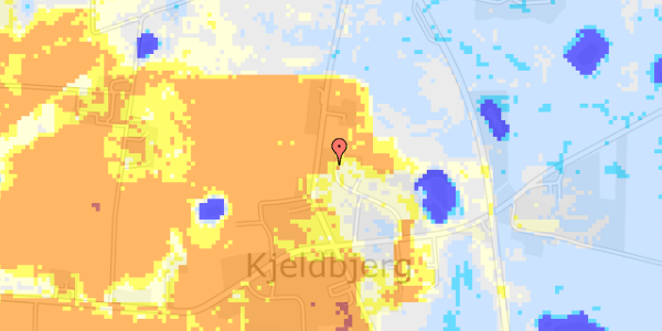 Ekstrem regn på Bundgårdsvej 25