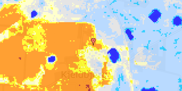 Ekstrem regn på Bundgårdsvej 28