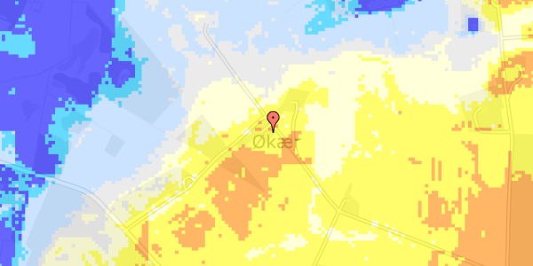 Ekstrem regn på Bækkegårdsvej 36