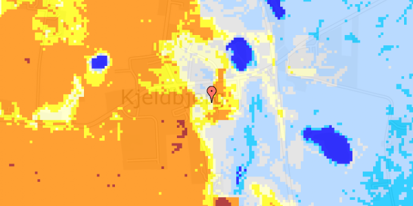 Ekstrem regn på Harald Kiddes Vej 8