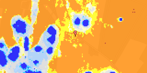 Ekstrem regn på Hvidevej 42