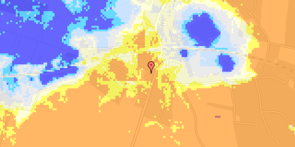 Ekstrem regn på Langgade 38