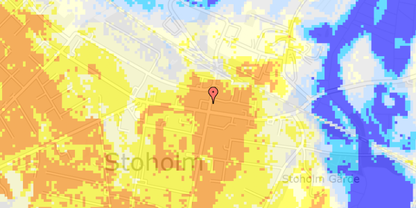 Ekstrem regn på Nørregade 3, 2. tv