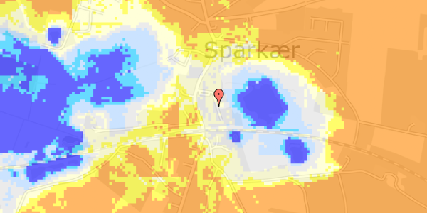 Ekstrem regn på Sølystvej 6