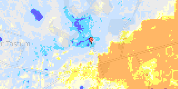 Ekstrem regn på Tastumvej 32