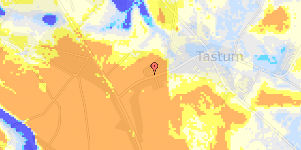 Ekstrem regn på Toften 22