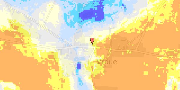 Ekstrem regn på Vrouevej 7