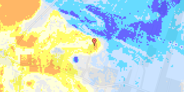 Ekstrem regn på Borupvej 8