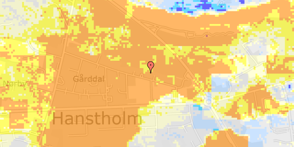 Ekstrem regn på Bødkervej 22