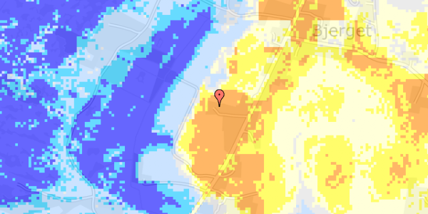 Ekstrem regn på Gl. Aalborgvej 63