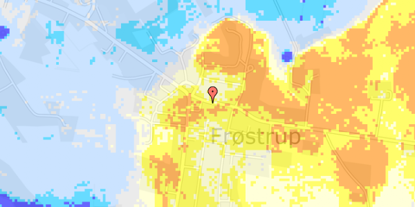 Ekstrem regn på Kirkevej 8