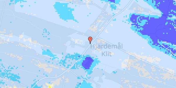 Ekstrem regn på Klitvejen 63