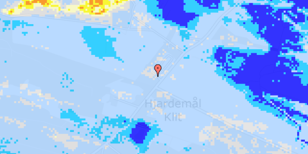 Ekstrem regn på Klitvejen 75