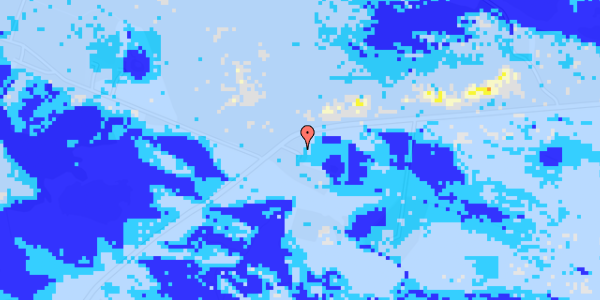 Ekstrem regn på Klitvejen 90