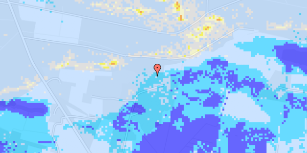 Ekstrem regn på Nørklitvej 19