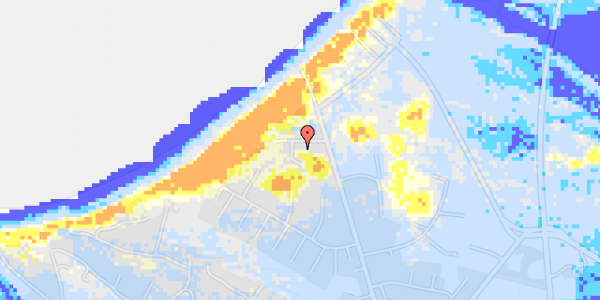 Ekstrem regn på P. Bolesens Vej 5