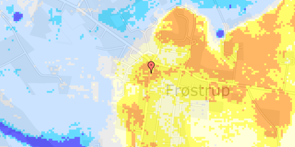 Ekstrem regn på Søndergade 8